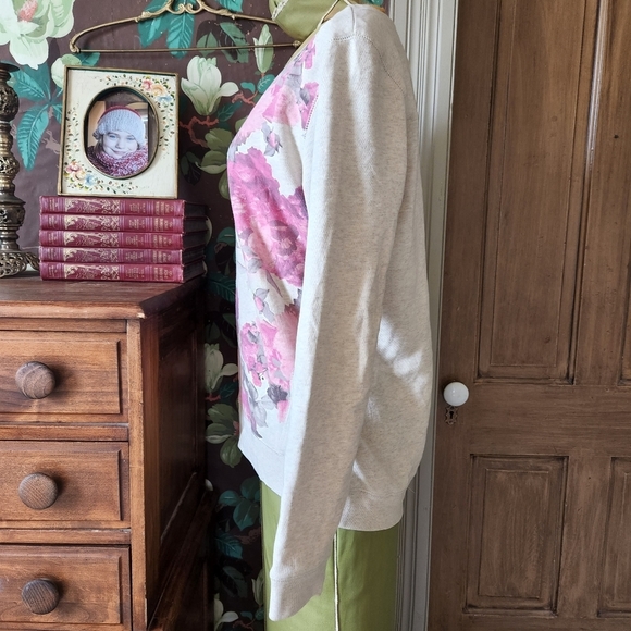 APOSTROPHE Floral Sweater Size Medium - Picture 5 of 9